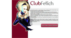 Desktop Screenshot of clubfetich.com