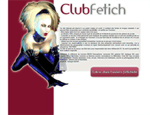 Tablet Screenshot of clubfetich.com